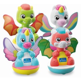 Jucarie apasa si se invarte diverse modele unicorn si dragon